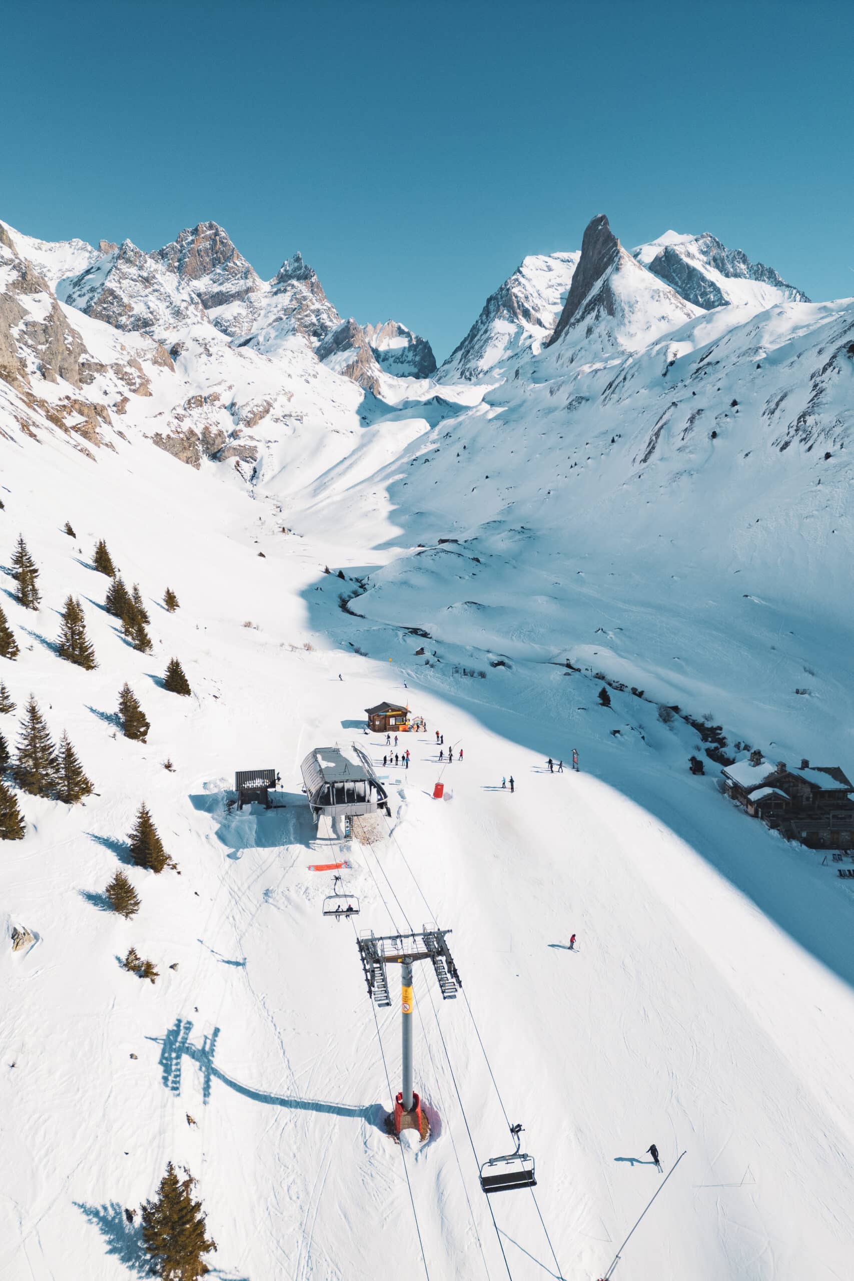 Ski alpin domaine skiable