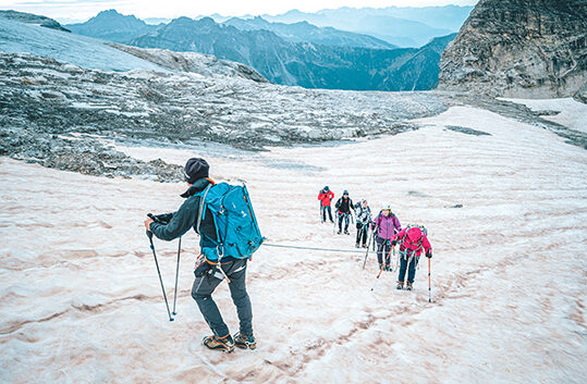 Randonnée glaciaire